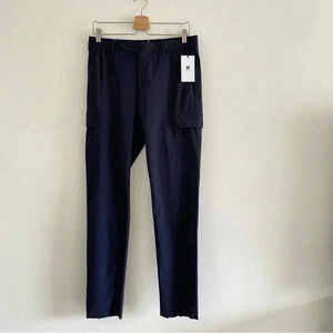 PT Torino‎ Men's Black Gamma Cargo Pants Sz 48/ Medium US 32-33